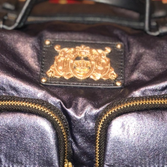✨Metallic✨ Blue Juicy Couture Duffle Tote - Picture 2 of 7